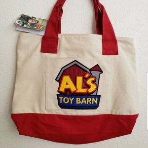 Disney's Toy Story Al's Toy Barn Canvas Tote Bag
